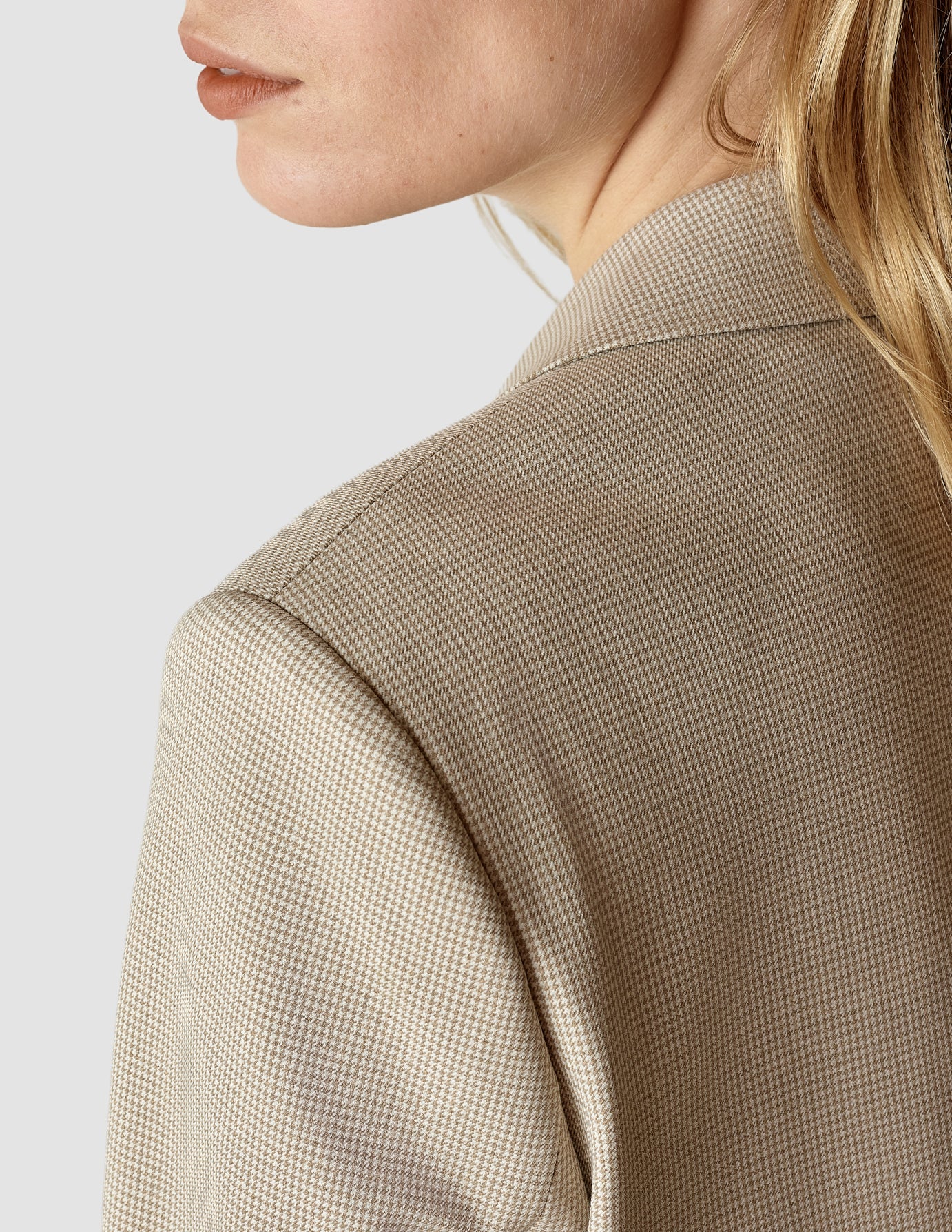 Essential Suit Straight Petit Check